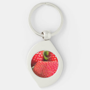 Erdbeeren Schlüsselanhänger