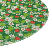 Erdbeeren Schneidebrett (Ecke)