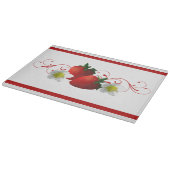 Erdbeeren Schneidebrett (Ecke)