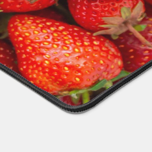Erdbeeren Schreibtischunterlage (Ecke)