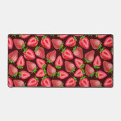 Erdbeeren Schreibtischunterlage (Vorderseite)