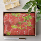 Erdbeeren Seidenpapier (Geschenk)