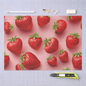 Erdbeeren Seidenpapier (Handwerk)