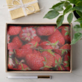 Erdbeeren Seidenpapier (Geschenk)