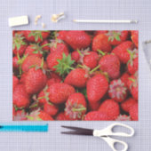 Erdbeeren Seidenpapier (Handwerk)
