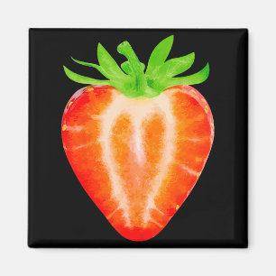 Erdbeeren-Shirt Erwachsene Männer Frauen Kinder Er Magnet