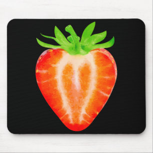 Erdbeeren-Shirt Erwachsene Männer Frauen Kinder Er Mousepad