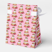 Erdbeeren Shortcake Cake Dessert Erdbeeren Geschenkschachtel (Rückseite)