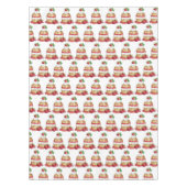 Erdbeeren Shortcake Cake Dessert Erdbeeren Tischdecke (Vorderseite)