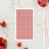 Erdbeeren sind das Lächeln des Sommers Serviette (Beispiel)
