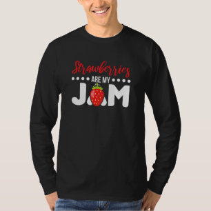 Erdbeeren sind meine Jam Summer Frucht Erdbeere T-Shirt
