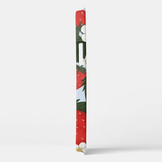 Erdbeeren: Sommerkulturdesign. Case-Mate iPhone Hülle (Rückseite / Rechts)