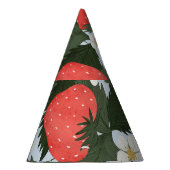 Erdbeeren: Sommerkulturdesign. Partyhütchen (Rechts)