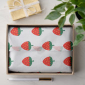 Erdbeeren Sommerrottfrucht Berry Farm Produzieren Seidenpapier (Geschenk)