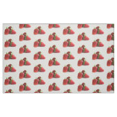 Erdbeeren Stoff (Fat Quarter (45,7 x 55,9 cm))