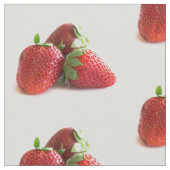 Erdbeeren Stoff (Nahaufnahme)