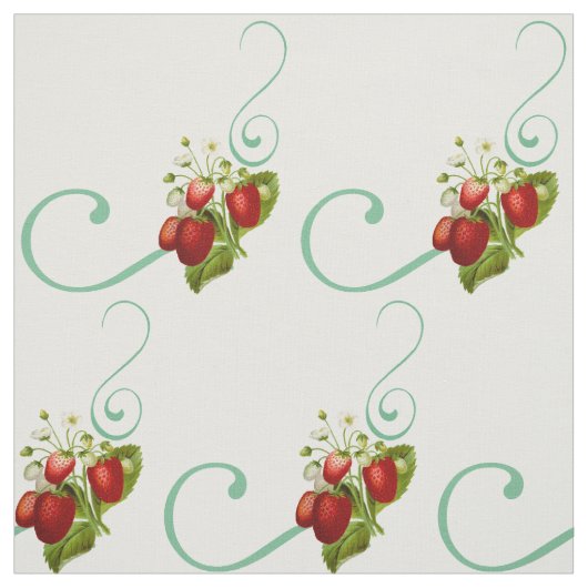 Erdbeeren Stoff (Muster)