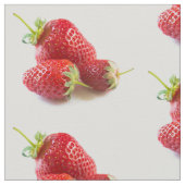 Erdbeeren Stoff (Nahaufnahme)