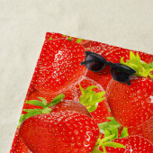Erdbeeren Strandtuch (Beispiel)