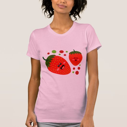 Erdbeeren-T - Shirt (Vorderseite)