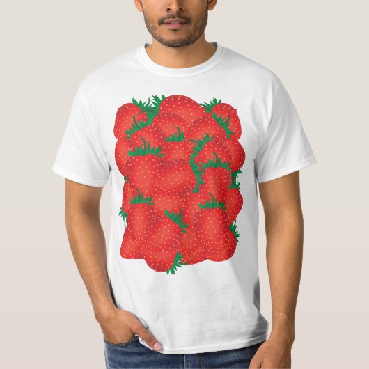 Erdbeeren T-Shirt (Vorderseite)