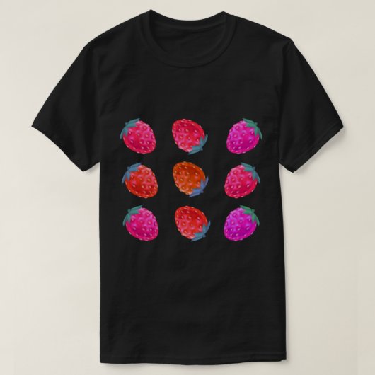 Erdbeeren T-Shirt (Design vorne)
