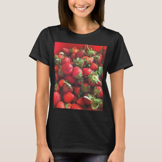 Erdbeeren-T - Shirt (Vorderseite)