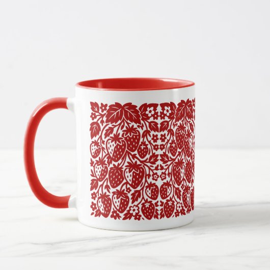 Erdbeeren Tasse (Links)