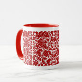 Erdbeeren Tasse (Vorderseite Links)