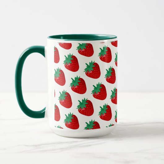 Erdbeeren Tasse (Links)