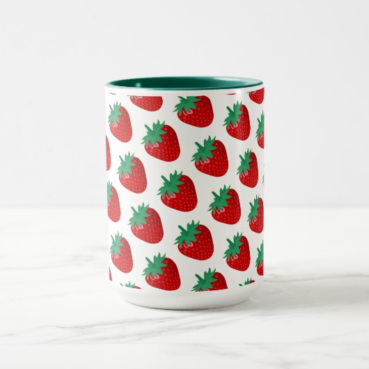 Erdbeeren Tasse (Zentrum)