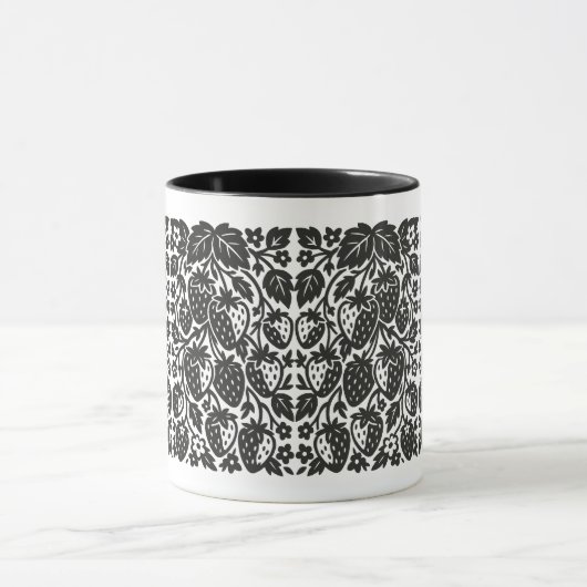 Erdbeeren Tasse (Zentrum)