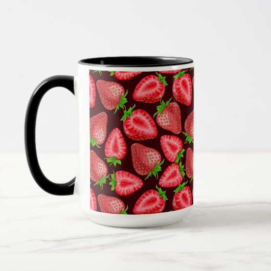 Erdbeeren Tasse (Links)