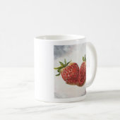 Erdbeeren-Tasse Kaffeetasse (VorderseiteRechts)