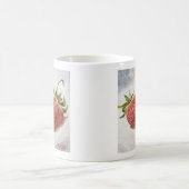 Erdbeeren-Tasse Kaffeetasse (Mittel)