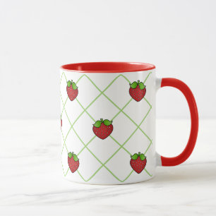 Erdbeeren-Tasse Tasse