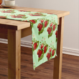 Erdbeeren Themed Table Runner Erdbeeren Kurzer Tischläufer