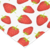 Erdbeeren Tischdecke (Schrägansicht)