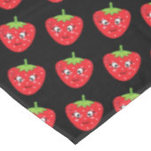 Erdbeeren Tischdecke (Schrägansicht)