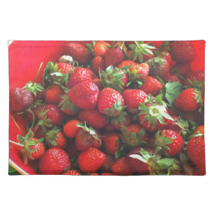 Erdbeeren Tischset