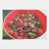 Erdbeeren-Tischset Geschirrtuch (Horizontal)