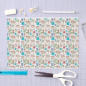 Erdbeeren-Tissue Paper Seidenpapier (Handwerk)
