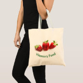 Erdbeeren Tragetasche (Vorderseite (Produkt))