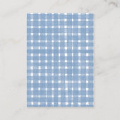 Erdbeeren und Blueberry Begleitkarte (Rückseite)