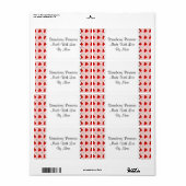 Erdbeeren und Blume - kundenspezifische Canning-Et (Vorne)