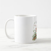 Erdbeeren- und Blumengarten Kaffeetasse (Links)