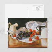 Erdbeeren und Creme 2004 Postkarte (Vorne/Hinten)