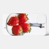 Erdbeeren und Creme Case-Mate iPhone Hülle (Rückseite (Horizontal))