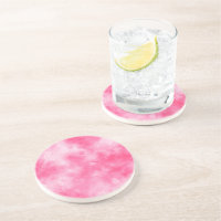 Erdbeeren und Creme Sandstone Untersetzer