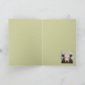 Erdbeeren und Cremekarte Karte (Innenseite)